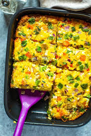 This crock pot breakfast casserole includes hash brown potatoes, eggs, vegetables, and ham. The Ultimate Sausage Hashbrown Breakfast Casserole The Girl On Bloor