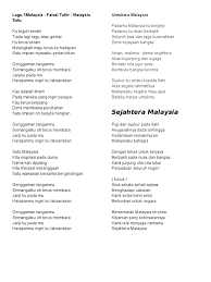 1 malaysia baru ( with 3 style opening + and sayang kinabalu ). Sejahtera Malaysia Lagu 1malaysia Faizal Tahir Malaysia Satu