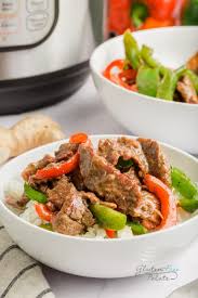 When the oil is ready, brown the meat in batches. Instant Pot Pepper Steak