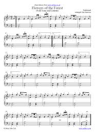 Learn to play flower of scotland on the bagpipes. Flowers Of The Forest Piano Solo Scottish Folk Song And Lament Download Sheet Music Mp3 And Midi Files