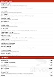 Capri Pizza Menu In Cleveland Ohio Usa