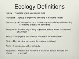 Ecologyvocabterms Biology Notes Learning Science Science Topics