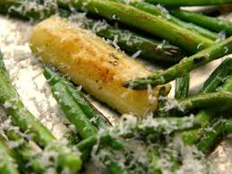 Roasted Green Vegetable Medley Recipe Roasted Green Vegetables Vegetable Medley Food Network Recipes