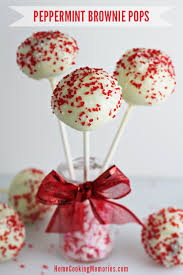 The best foolproof cake pop recipe ever. Peppermint Brownie Pops Home Cooking Memories