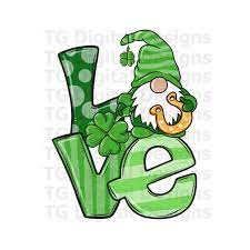 St Patricks Day Gnome Png Love Png For Sublimation St Patrick S Day Gnome Lucky Clover Shamrock Horseshoe Tshirt Design Download File Shirt In 2021 St Patrick S Day Gnomes St Patricks Day