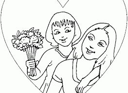 El mejor regalo a las madres en su día es retribuir su amor, con hechos y no solo con palabras. Amor De Madre E Hija Dibujos Para Colorear