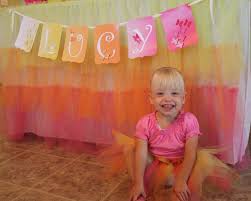 6m white cloth net for the backdrop. Butterfly Themed Birthday Party Decorations