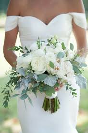 Dusty Miller Seeded Euc Roses Lisianthus Gorgeous Brautstrauss Vintage Eukalyptus Hochzeit Blumenstrauss Hochzeit