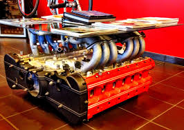 To date, this our biggest, most intensive restoration project. I Want One Of These Ferrari Engine Coffee Table Engine Coffee Table Wooden Crate Coffee Table Coffee Table Book Layout