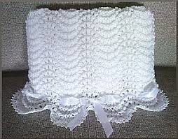 What a stunning baby blanket shawl pattern! White Hand Knitted Baby Shawl