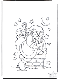 Donut coloring pages are so much fun and super yummy. Santa Claus In Chimney Coloring Pages Christmas