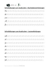Hier finden sie unterrichtsmaterialien für das fach deutsch in der grundschule: Schreibubungen Fur Laut Und Buchstabenverbindungen Schulausgangsschrift Schulausgangsschrift Schreibubungen Schreibschrift Uben