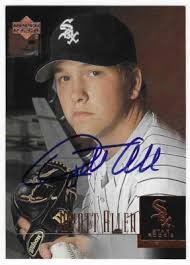 WYATT ALLEN 2001 UPPER DECK AUTOGRAPHED SIGNED # 82 CHICAGO WHITE SOX