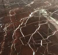 Natural Wine Red Marble With White Veins Polished Red Rosso Levanto Marble  Slab