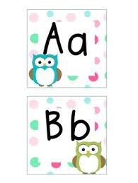 Free letter recognition roll and color workbook owl theme. Owl Themed Alphabet Letters Worksheets Teaching Resources Tpt