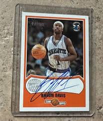 Baron Davis Charlotte Hornets Basketball 2001-02 Season Sports Trading  Cards & Accessories for sale