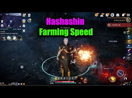 Black Desert Mobile Hashashin Farming Speed Testing Youtube