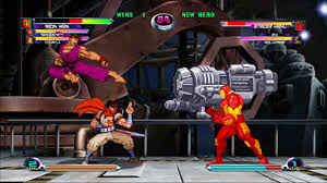 You can unlock all hidden characters and all extra costumes by choosing the same character 3 times on your team. Marvel Vs Capcom 2 Screenshots