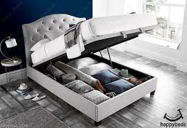 lindisfarne stone grey fabric ottoman storage bed ottoman storage bed bed frame with storage bed designs with storage