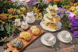 The main meal of the day, called dinner, used to be served closer to what is known as lunchtime, around the middle of the day. Cordelia S Tea Party At Knott S Chicken Dinner Restaurant Cleverly Catheryn