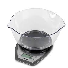 For precise measurements choose from our range of digital kitchen scales or keep things traditional with our mechanical kitchen scales. Salter Electronic Scale With Mixing Bowl