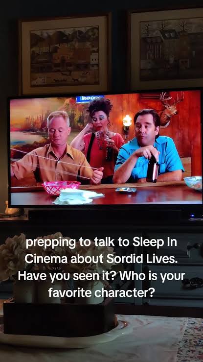 Watching Sordid Lives for our Saturday morning Pride kick off with Sleep In  Cinema. #pride #southern #lgbt #lgbtq