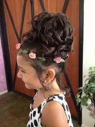 Flower Girl Hairstyle Flower Girl Hairstyles Girl Hairstyles Kids Hairstyles