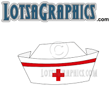 Nurse Hat Vector Gif 500 500 Nurse Hat Preschool Crafts Hat Template