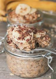 Peanut Butter And Banana Overnight Oats Domesticate Me Recipe Vegan Overnight Oats Yummy Food Food