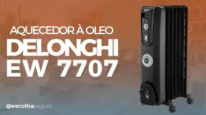 Aquecedor halogênio britânia 1200w ab1200 br. Aquecedor A Oleo Bom E Barato De Longhi Ew7707 Analise Youtube