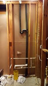 Remove the old drain piping. Re Directing Bathroom Vanity Drain That Is Directly Connected To Vent Pipe Doityourself Com Community Forums