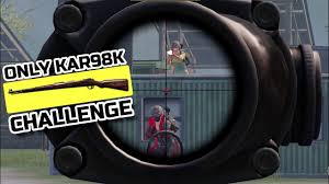 Kar98k Challenge Tdm Mode Pubg Mobile Youtube Challenges Hd Images