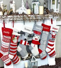 See our editors' picks for the best personalized christmas stockings on the market, from traditional to trendy, and everywhere in between. Fun Personalized Knitted Christmas Stockings Kids Santa Moose Striped Snowman Snowflakes Scandinavian Intarsia Nordic Look
