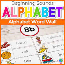 It assigns a word to each letter so that a letter's name begins with the letter itself. Kindergarten Word Wall Printable Alphabet For Kids