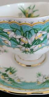 Vintage Queen Anne Marilyn Bone China Footed Cup & Saucer England
