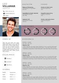 Una plantilla de currículum vitae word creativa y de mayor contraste para tus datos personales y tu profesión, para que destaque desde el principio. Diseno De Curriculum Vitae Para Rellenar Modelo Cv Ginebra