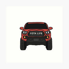 Ini tersedia dalam 5 warna, 1 varian, 1 pilihan. Decoracion Toyota Tacoma Redbubble