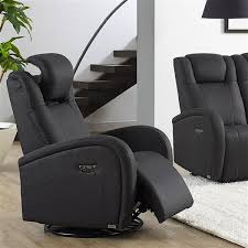Famv Fauteuil Inclinable Electrique Marseille Port Usb Charbon 9083 1p Man801 Reno Depot