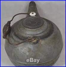 Erie Spider Tea Kettle 8 Cast Iron Original Pre Griswold Antique Rare