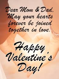 Valentine's day comes every year on february 14th, a day when we celebrate just write down any of these valentine wishes in a card and send it to your beloveds. A Wonderful Example Happy Valentine S Day Card For Parents Birthday Greeting Cards By Davia