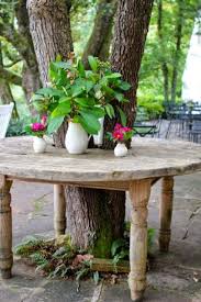 Tree Table Inspiration Thursday Two Men And A Little Farm Landscaping Around Trees Blackberry Farms Backyard Landscaping