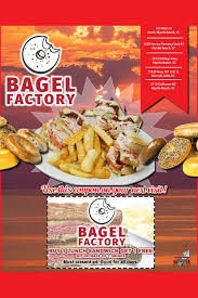 Buy 1 Lunch Sandwich Get 1 Free For The Bagel Factory In 2020 Sandwiches For Lunch Bagel Factory Eat Local