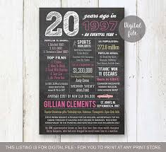 Best Birthday Gift For Son In Law 20th Birthday Gift Idea Personalized 20th By Lillylamanch On Etsy Birthday Gifts Sign 18th Birthday Gifts Golden Birthday Gifts