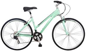 Schwinn Womens Siro 700c Hybrid Bicycle Light Green