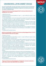 Cursul postuniversitar evaluator de risc in securitate si sanatate in munca se desfasoara in conformitate cu legislatia din domeniu, in parteneriat cu universitatea politehnica din bucuresti si universitatea tehnica din cluj napoca, centrul universitar nord din baia mare. Dppd Universitatea Petre Andrei Din Iasi