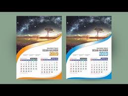 Desain kalender is calendar design, only between language… so… Membuat Desain Kalender Dinding Di Coreldraw Youtube