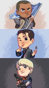 Multiple sizes available for all screen sizes. Dbh Chibi Detroit Become Human Detroit Become Human Connor Detroit