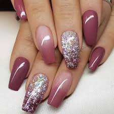 We've rounded up the biggest fall nail art ideas to try, whether you've returned to the related: 50 Best Fall Acrylic Nails For 2018 Favhq Com Simple Fall Nails Wine Nails Nail Art Ombre