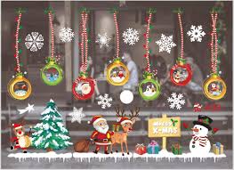 Sunshine Smile Fensterbild Weihnachtenfensteraufkleberpvc Fensterbilderweihnachten Fensterdekoselbstklebend Fensterfolieweihnachtsdekorationdeko