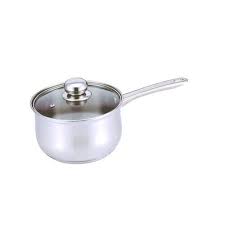 Culinary Edge 02102 Saucepan With Glass Cover 2 Quart Saucepan Cookware Display Ceramic Coating